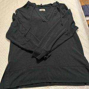 Lou and Grey Long Sleeve Hoodied Sweater